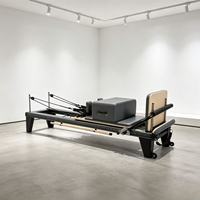 Coussin de Pilates Reformer en éponge haute densité, réglable en aluminium, améliorable, pour usage domestique et en studio