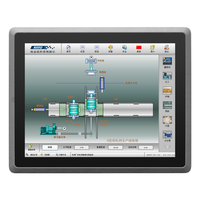Computadora Industrial con Pantalla LCD de 10.4 Pulgadas y Accesorios, PC Todo en Uno Táctil