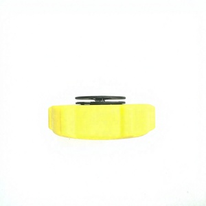 Bouchon de réservoir de liquide de direction assistée pour Land Rover Ford Baisen 5H223D588AA F23C3F781BA en plastique jaune - Product Image 2