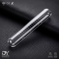 Tubo de Vidrio de Cuarzo Perforado de Alta Pureza Personalizado |   Orificios Perforados con Precisión, Transparentes, Industriales, para Laboratorio, OEM, ODM, Venta al por Mayor, Soldadura, Corte