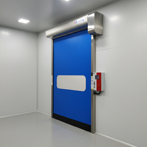 Chất lượng cao PVC bụi-miễn phí tự động dây kéo cửa hiệu quả hoạt động cho kho và sản xuất - Product Image 5