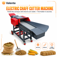 Machine à couper le fourrage électrique économique avec lames en acier renforcé pour la silage de maïs et le fourrage animal