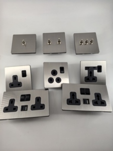 Interruttore a Levetta da Parete Longyang, Pannello Personalizzato in Acciaio Inox, Interruttori e Prese Elettriche per Casa e Hotel - Product Image 6
