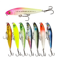 Leurre Artificiel Rigide en Plastique 90mm/182g Longue Portée Réaliste pour la Pêche à la Perche A9186