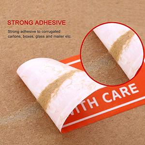 Fragile Warning Labels & Durable Stickers with Barcode for Household Products Packaging Shipping Warranty Protection - Product Image 5