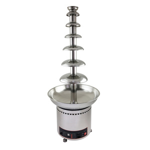 Profession elle kommerzielle Edelstahl-Schokoladenwasserfall-Brunnen maschine - Product Image 5