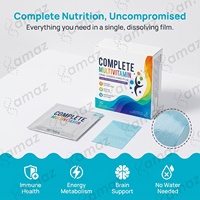 Film oral à dissolution rapide multivitaminé complet, complément vitaminique quotidien, sans eau, bandelettes de vitamines, marque privée, OEM