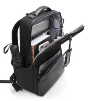 Sac à dos pour ordinateur portable 15,6 pouces, design tendance, imperméable, pour voyages d'affaires, pour hommes, logo personnalisé, grande capacité