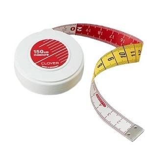 เทปวัดสีโคลเวอร์ 150 ซม. แบบนุ่ม สำหรับงานเย็บผ้า แบบยืดหดอัตโนมัติ - Product Image 5