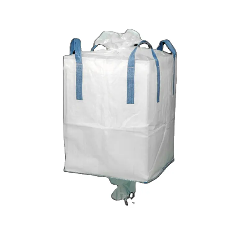 Toplu konteyner çanta dolum ağzı ile yükleme kimyasallar için jumbo çanta büyük çanta