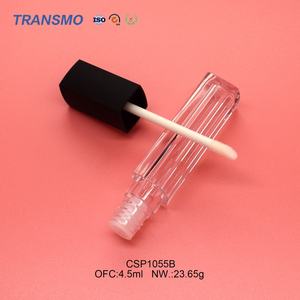 Envase de Brillo Labial de Plástico Personalizado de 4.5 ml, Tubos Cuadrados para Bálsamo Labial con Etiqueta, Envase para Rubor - Product Image 1