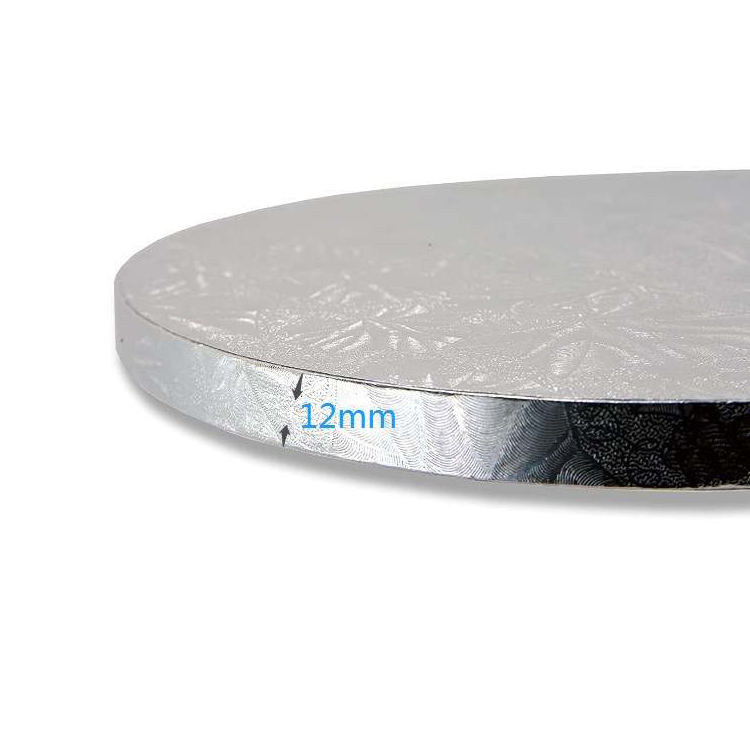Quadratische Cake Boards Cake Boards Trommelbretter – Rund/quadratisch, Silber, 12 Mm Dick, Großpackung Board Track