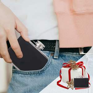 주류 새로운 4 온스 라운드 가죽 와인 위스키 스테인레스 스틸 힙 플라스크 네미 로프 소노마 카운티 로얄 경례 - Product Image 4