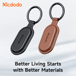 Mcdodo 384 Napa Pro Localizzatore Portatile per Chiavi Compatibile con App Find <span class=keywords><strong>My</strong></span> di iOS, Portata 50m, Suono 80-90dB, Durata Batteria 6 Mesi, Ultra-Leggero in Pelle - Product Image 2