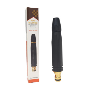 Pistolet à eau haute <span class=keywords><strong>pression</strong></span> robuste - <span class=keywords><strong>Buse</strong></span> de pulvérisation réglable pour le lavage de voitures, <span class=keywords><strong>buse</strong></span> de tuyau d'arrosage - Product Image 4