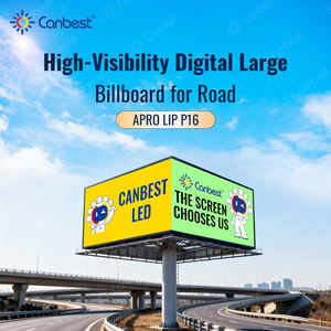 Canbest Road系列20000nit P16户外广告牌LED广告屏防水数字LED显示屏用于高速公路 - Product Image 2