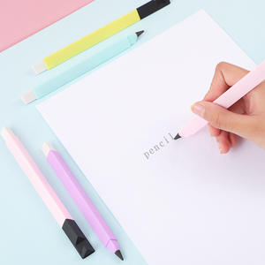 <span class=keywords><strong>Crayon</strong></span> en plastique <span class=keywords><strong>triangulaire</strong></span> avec gomme, porte-téléphone créatif multicolore, ensemble de stylos pour l'utilisation sur <span class=keywords><strong>papier</strong></span> - Product Image 3