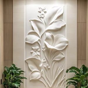 Maßgefertigtes Hochwertiges Wandkunst 3D-Schnitzerei Fiberglasrelief - Product Image 4