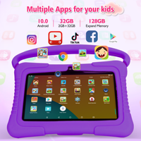 Nouvelle tablette PC Android 7 pouces avec écran capacitif, processeur quadricœur 1,8 GHz, 2 Go de mémoire, Wi-Fi, USB Type-C, pour une utilisation éducative pour les enfants