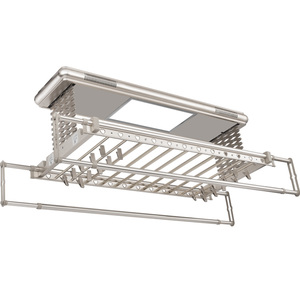 Séchoir à linge intelligent télécommandé pour balcon domestique, avec tringle télescopique et séchage automatique - Product Image 1