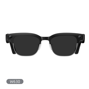 Occhiali Intelligenti W630 con Fotocamera AI, <span class=keywords><strong>Foto</strong></span> da 32MP, Video 4K Stabilizzato, Traduzione in Tempo Reale, Riconoscimento Vocale, Doppio Microfono con Riduzione del Rumore, IP65 - Product Image 2
