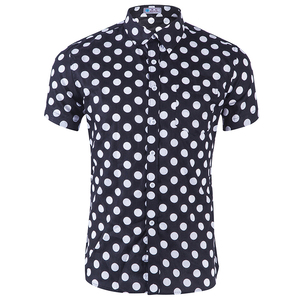 Los nuevos hombres ropa de <span class=keywords><strong>verano</strong></span> de manga corta impresas de manga corta camisa hawaiana - Product Image 3
