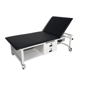 Cama de Examen Clínica Manual para Hospital, Marca Bestran, Modelo BT-EA021, con Respaldo Ajustable y Cajones - Product Image 2