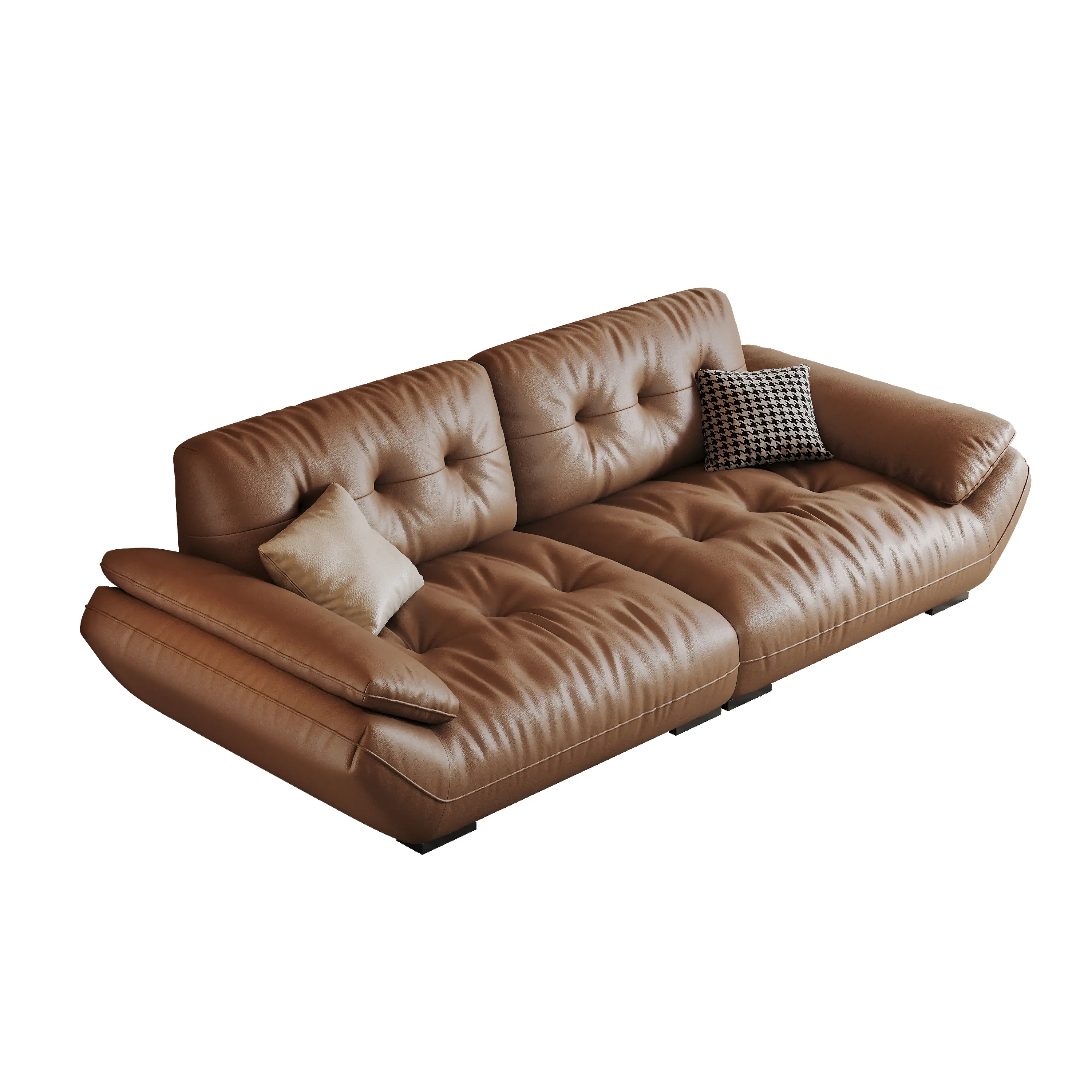 Wholesale Luxury Lounge Sofa Set Full Size Modern Modular Sectional Furniture Living Room Leather Soft Sofa