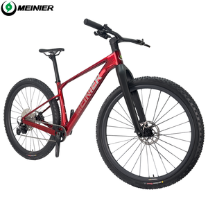 Vélo <span class=keywords><strong>de</strong></span> montagne en carbone avec guidon entièrement caché Vélo <span class=keywords><strong>de</strong></span> montagne rigide Super léger en fibre <span class=keywords><strong>de</strong></span> carbone VTT <span class=keywords><strong>29</strong></span> pouces - Product Image 1