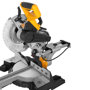 LUXTER Sega a Nastro <span class=keywords><strong>Professionale</strong></span> da 255mm 1800W con Trasmissione a Cinghia, Sega <span class=keywords><strong>Troncatrice</strong></span> Scorrevole a Singolo Inclinazione per Lavorazione del Legno - Product Image 3