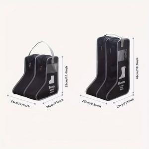 Travel Shoe Storage Bag Fabric Short <b>Boot</b> Storage Bag Organizer <b>Boot</b> Protector Dustproof <b>Boot</b> Covers - Product Image 2