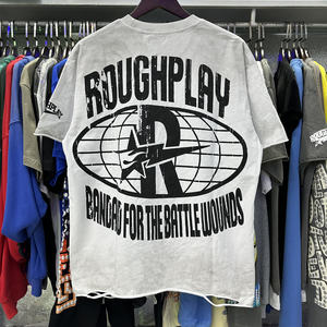 Camisetas de Alta Calidad, 100% Algodón Grueso, Estilo Informal, Nueva Colección, Marca de Moda Urbana, Manga Corta para Hombre - Product Image 3