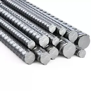 Precio barato carbono redondo deformado barra de acero hormigón rebars material de construcción para la construcción