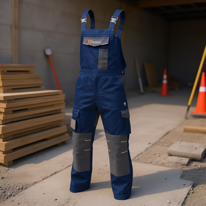 กางเกงช่าง Ttake Easy Overalls สีน้ำเงิน ไซส์ 2XL ทนทาน - Product Image 3