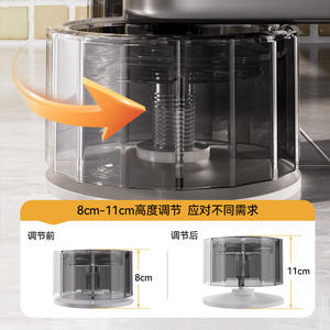 New Product PC Transparent Anti-Walk Vibration <b>Pads</b> Plastic Stabilizer for Washing Machine Rise 8-11cm - Product Image 3