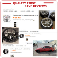 Jantes forgées concaves légères personnalisées Alibaba 5x114.3 5x120 5x112 5x130 pour Honda Civic Type R FK8 FL5 18 19 20 21 pouces