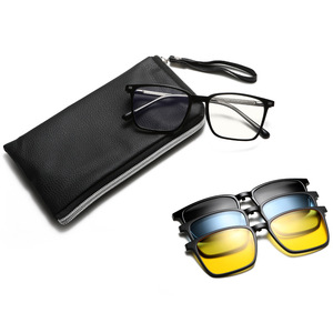 Lunettes de soleil magnétiques Greyjack, monture TR90, verres TAC polarisés anti-UV, unisexe, avec protection contre la lumière bleue - Product Image 4