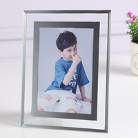 Cadre en verre cristal transparent pour certificats, photos, licences commerciales et documents d'honneur - Vente en gros