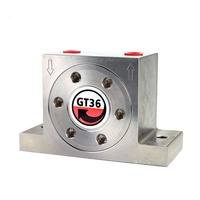 Geräuscharmer Trichter Pulver Industrieller pneumatischer Kolben Turbinen vibrator Kugel pneumatischer Vibrator