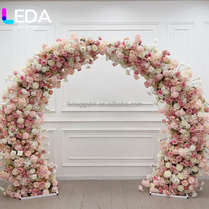 Arreglo de Flores Artificiales LEDA, Color Rosa, para Decoración de Arcos de Boda, Fondo, Escenario, Ventana - Product Image 6