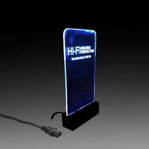 ป้ายอะคริลิคติดไฟ LED แบบกำหนดเอง – ป้ายแสดงโฆษณาแบบมีไฟสำหรับภายนอกอาคารสำหรับหน้าร้านและธุรกิจ - Product Image 1