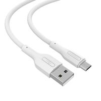 Cable de Carga Micro USB Wopow WX01 de 1.2m con Blindaje Trenzado, Carga Rápida de 2.4A, Material de PVC, Certificado CE, Garantía de 12 Meses