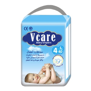 Pañales para Bebé de Tela No Tejida Súper Delgada, Suave y Transpirable, Coloridos, con Cinta Mágica 3D para Prevenir Fugas, Venta al Por Mayor de Fábrica - Product Image 5