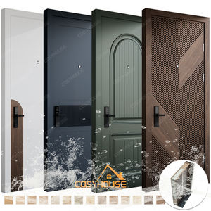 Puerta Interior Moderna Lisa de WPC, Puerta Minimalista para Interiores - Product Image 1