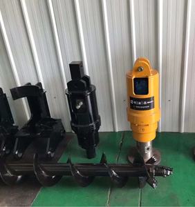 ミニ油圧ショベル・スキッドステアローダー用アタッチメント アースオーガーモーター＆オーガードリル 2500NM 3500NM 4500NM - Product Image 4