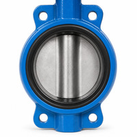 Vanne papillon à levier en fonte ductile de type Lug pour l'alimentation en eau et les conduites de protection incendie