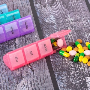 Hộp Đựng Thuốc 4 Lần Một Ngày Di Động Hàng Tuần Mới - Product Image 3