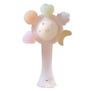 Anneau de dentition pour bébé Bâton de dentition pour bébé, hochet à main de fruits, jouet pouvant être bouilli, empêche les morsures à la main et apaise l'inventaire - Product Image 1