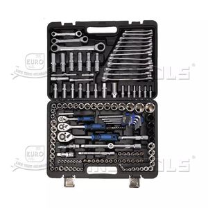 Euro king Tools 150pcs Jeu de clés à douille Jeu de douilles d'outils - Product Image 1