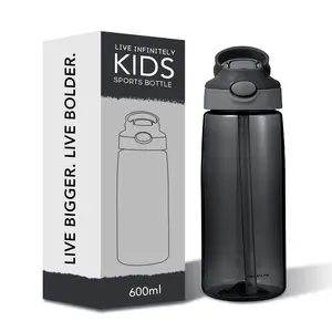 Bán buôn chúng tôi kho Màu sắc hỗn hợp chai nước BPA free Tritan dễ thương thăng hoa trống Tumbler cho trẻ em